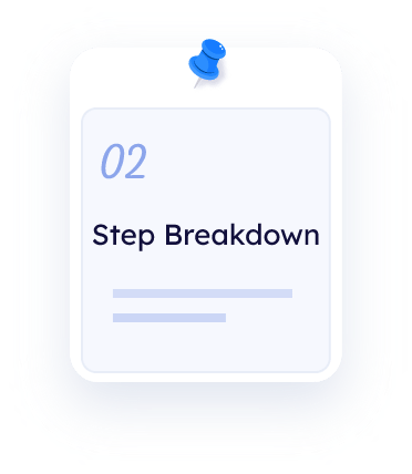 Krok 2 – Podział na etapy