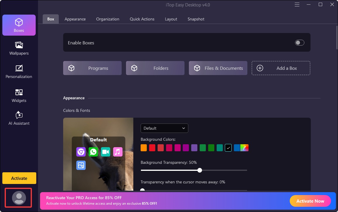 click-the-user-profile-icon